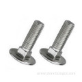SS304 Short Square Neck Carriage Bolts